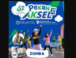 Pekan Aksel 2026, Bank Kalsel Ajak Masyarakat Zumba Bareng