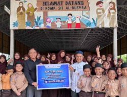 UPZ Bank Kalsel Bantu Pengadaan Sound System Musala SIT Al Busyra