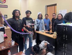 URC Sat Reskrim Polresta Banjarmasin Amankan Dua Remaja Bawa Celurit