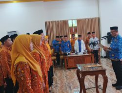 Lantik Pengurus AGPAII Tabalong, Bupati Dorong Guru PAI Berintegritas dan Profesional
