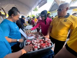 Warga Serbu Pasar Murah Polda Kalsel, Sembako Bersubsidi dan Makanan Gratis Ludes Dalam Waktu Singkat 