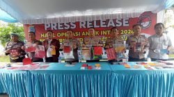 Operasi Antik 2026 : Sita 1,4 Kg Sabu dari 53 Tersangka