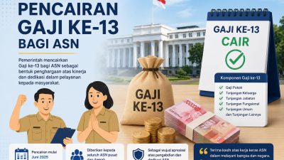 Gaji dan TPP ke-13 ASN Banjarmasin Cair 5 Juni, Rp45,5 Miliar Siap Dibagikan