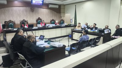 Sidang OTT KPK, Kepala Badan Kesbangpol HSU Jadi Perantara Permintaan Uang Penyelesaian Perkara Dana Hibah KPU