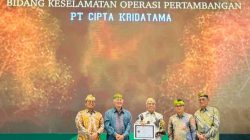 Cipta Kridatama Raih Gold Winner IMSA 2026, Catat 42,2 Juta Jam Kerja dan Zero Fatality