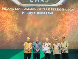 Cipta Kridatama Raih Gold Winner IMSA 2026, Catat 42,2 Juta Jam Kerja dan Zero Fatality