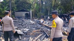 Kebakaran di Upau Hanguskan Dua Rumah, Kerugian Capai Rp350 Juta