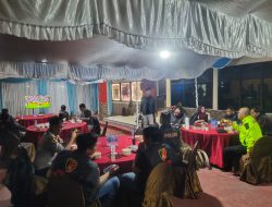 Usai Patroli Kamtibmas, Plh Kapolresta Banjarmasin Nobar Piala Dunia 2026 Bareng Warga dan Awak Media