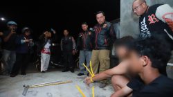 Patroli URC Polresta Banjarmasin Amankan 3 Remaja Bawa Sajam