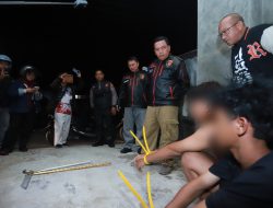 Patroli URC Polresta Banjarmasin Amankan 3 Remaja Bawa Sajam