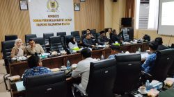 Rapat Komisi III DPRD Kalsel terkait Anggaran Kebun Raya Banua