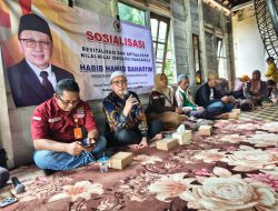 Serap Aspirasi Warga Saat Sosialisasi Pancasila, Habib Hamid Bahasyim Perjuangkan Pembangunan Jalan Tani