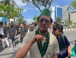 HMI Bawa Delapan Tuntutan Terkait BBM hingga Program MBG di DPRD Kalsel