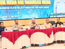 Sarasehan dengan Media, Kapolda Kalsel Soroti Ancaman Hoaks di Media Sosial Hingga Dampak Negatif AI