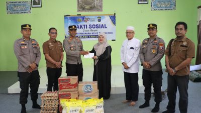 Peringati Hari Bhayangkara ke-80, Polres Tabalong Salurkan Bantuan Sosial ke Panti Asuhan dan Warga Kurang Mampu