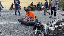 Polsek Banjarmasin Selatan Gelar Rekonstruksi Pembunuhan di Rajawali Raya