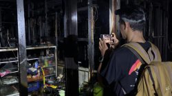 Dua Rumah di Gang Kasturi Banjarmasin Selatan Ludes Terbakar