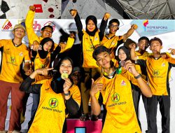 Tim Kalsel Raih Emas dan Perunggu di Kejurnas Panjat Tebing KU XX 2026, Kado Ulang Tahun untuk Hasnuryadi