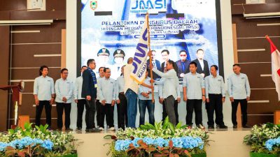 Pelantikan JMSI Kalsel, Bank Kalsel Dukung Pengembangan Media Siber