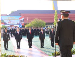 Polresta Banjarmasin Peringati Hari Bhayangkara ke-80, Apresiasi Personel Berprestasi dalam Upacara Puncak