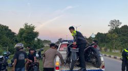 Tindak Lanjut Laporan Warga, Polres Tabalong Amankan Dua Motor Balap Liar