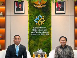 Hasnuryadi Sulaiman Jalin Silaturahmi dengan Menteri Kependudukan dan Pembangunan Keluarga