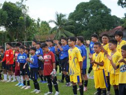 MPC Mantimin Gelar Turnamen Sepak Bola Usia Dini, Cetak Bibit Atlet Berprestasi