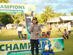 Wakapolres Balangan Tutup Turnamen SSB MPC, Dorong Pembinaan Sepak Bola Usia Dini