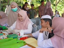 Dinkes Balangan Gelar Aksi Bergizi di MTsN 5 Balangan untuk Cegah Anemia dan Stunting