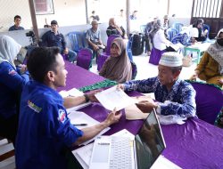 Layanan Jemput Bola Disdukcapil Balangan, Bantu Pelayanan Administrasi Kependudukan Desa Mantimin
