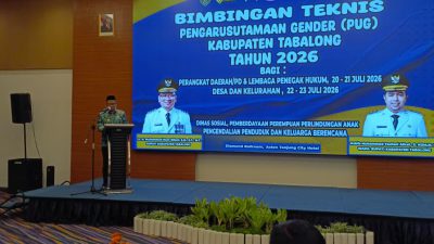 Bupati Tutup Bimtek PUG, Tabalong Perkuat Upaya Cegah Nikah Dini dan Stunting