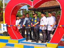 Bupati Tabalong Resmikan RTH Smart Se-Kecamatan Bintang Ara