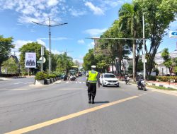 “Musim Mati Lampu”, Satlantas Polresta Banjarmasin Sebar Personel di Setiap Persimpangan Guna Urai Kemacetan