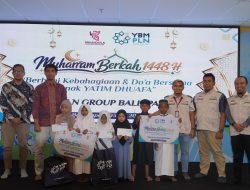 PLN UPT Balikpapan dan YBM PLN Berbagi Kebahagiaan Bersama Anak Yatim Dhuafa pada Muharram 1448 H