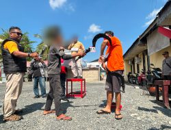 Polisi Peragakan 18 Adegan Pembunuhan di Kelayan B, Cekcok di WhatsApp Berujung Maut