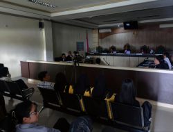 Ruang Sidang Korupsi Mantan Kepala KPP Madya Banjarmasin Mendadak Gelap