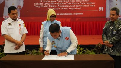 Wali Kota Banjarmasin Tegaskan Pengendalian Gratifikasi dan Manajemen Risiko sebagai Fondasi Pemerintahan Bersih