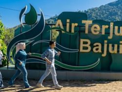 Bank Kalsel Promosikan Wisata Air Terjun Bajuin Tanah Laut