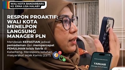 UMKM dan Warga Menjerit Terdampak Pemadaman, Wali Kota Banjarbaru Desak PLN Transparan!