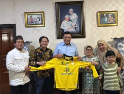 Wakili Keluarga Besar Hasnur Group, Hasnuryadi Sulaiman Sambut Hangat Kedatangan Menko Polkam