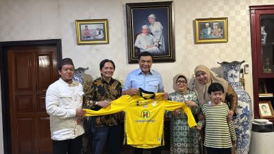 Wakili Keluarga Besar Hasnur Group, Hasnuryadi Sulaiman Sambut Hangat Kedatangan Menko Polkam
