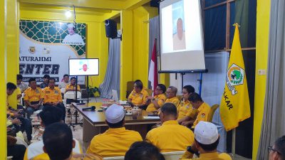 Pelaksanaan Rapat Diperluas, DPD Partai Golkar Kota Banjarmasin