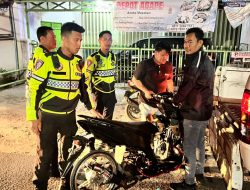 Satlantas Polresta Banjarmasin Sasar Motor Modifikasi dan Knalpot Brong dalam Patroli Dini Hari, Amankan 20 Pelanggar