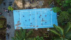Bupati Andi Rudi Latif Bangun Lapangan Voli, Warga Madu Retno Lebih Nyaman Berolahraga