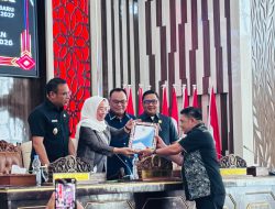 Paripurna DPRD, Bupati Kotabaru Sampaikan KUPA dan PPAS Perubahan APBD Tahun 2026