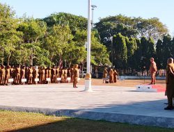 Apel Gabungan, Dinsos Tabalong Ajak SKPD Perkuat Sinergi Tangani Persoalan Sosial