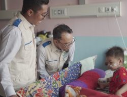 PLN UPT Banjarbaru Tebar Semangat Hari Kemerdekaan Indonesia bagi 60 Anak Pejuang Kanker di RSUD Ulin