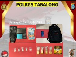 Polres Tabalong Ungkap Peredaran Sabu di Jaro