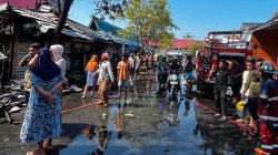 Data Sementara Tagana Banjarmasin, 17 Kios Pasar Teluk Dalam Terdampak Kebakaran