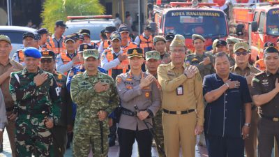 Kapolresta Banjarmasin Ajak Masyarakat Bersama Cegah Karhutla dengan Seruan “Kayuh Baimbai Jaga Banua”